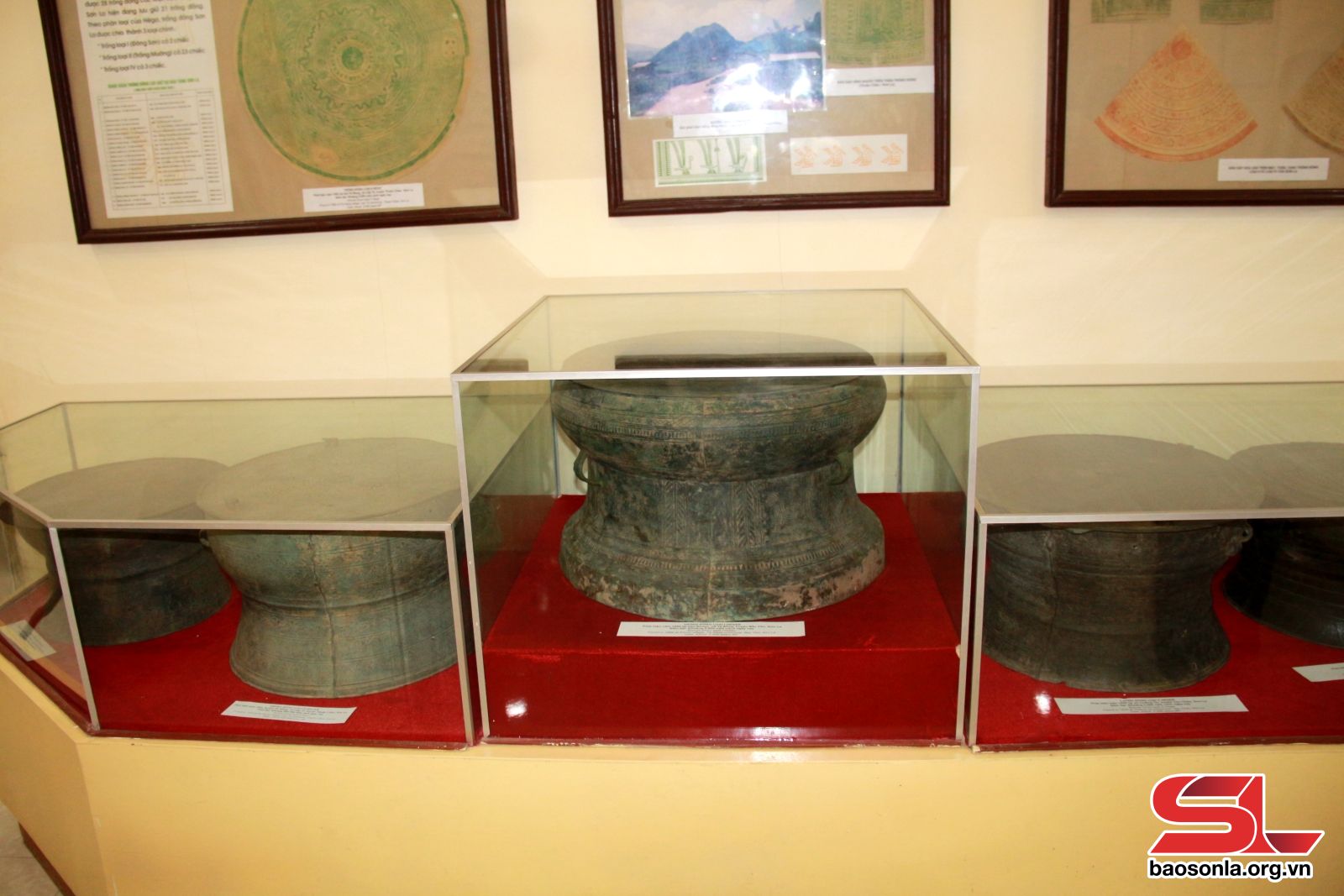Bảo vệ và phát huy giá trị bộ sưu tập cổ vật trống đồng tỉnh Sơn La - Ảnh 1.