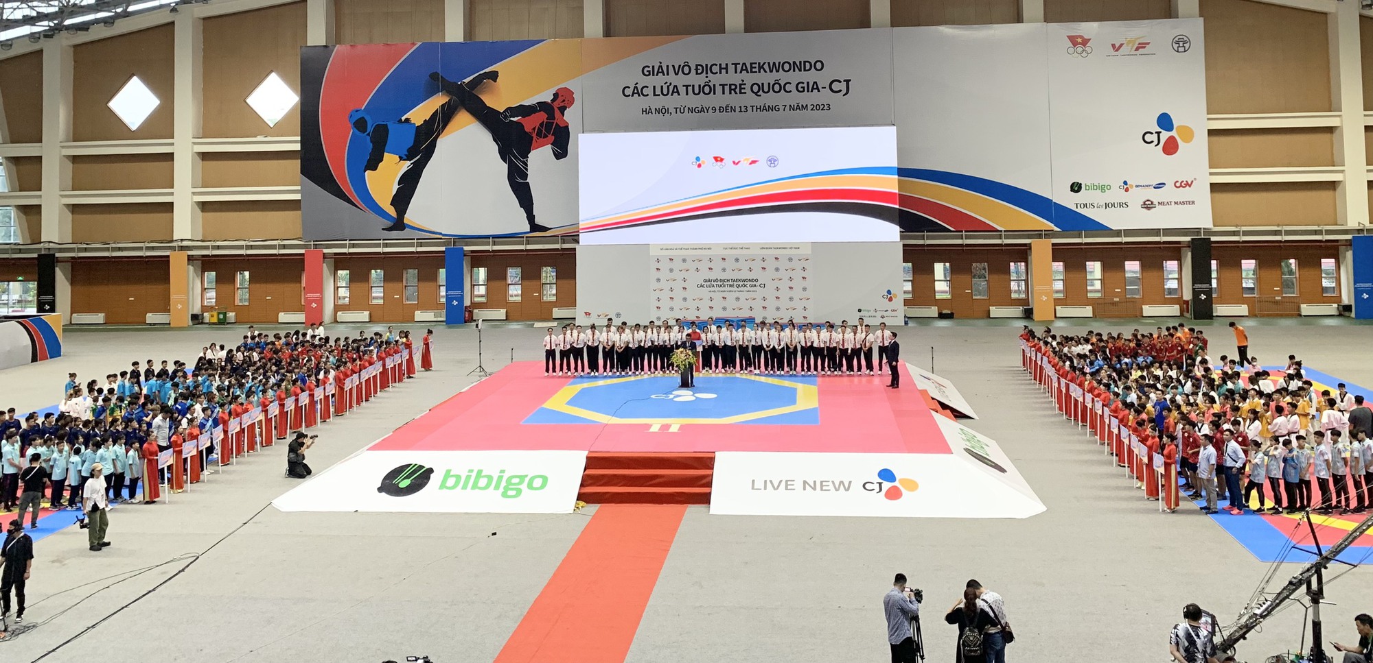 Khai mạc Giải Vô địch Taekwondo các lứa tuổi trẻ quốc gia năm 2023 - Ảnh 1.