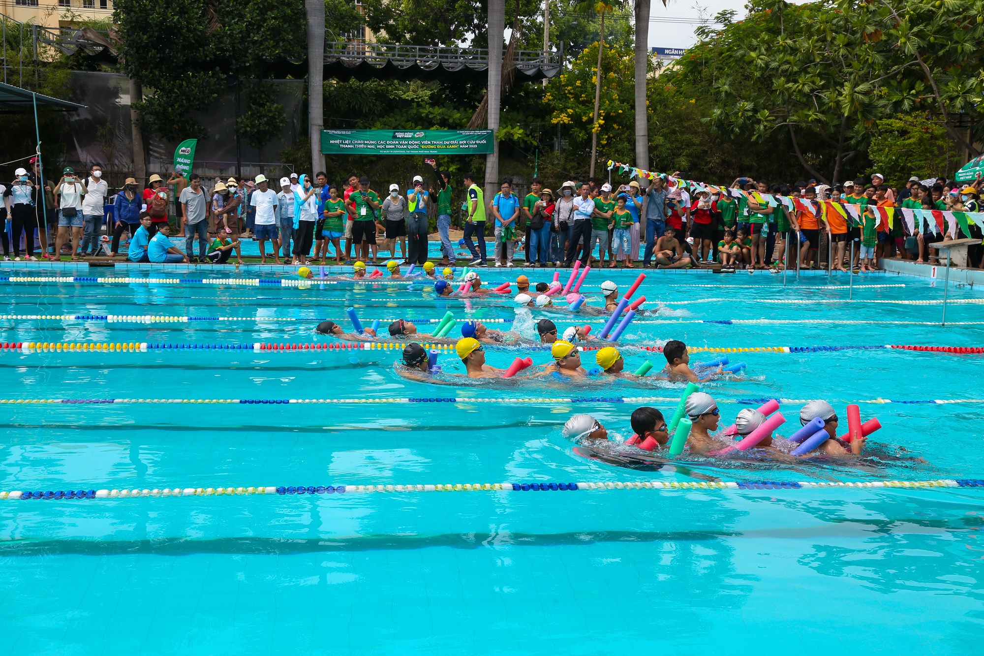 Khai mạc Giải Bơi cứu đuối Thanh thiếu nhi, học sinh toàn quốc năm 2023 - Ảnh 2.