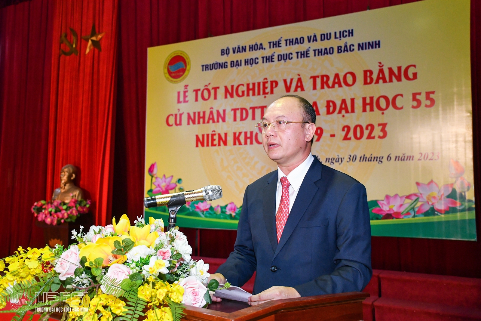Trường Đại học TDTT Bắc Ninh - Lễ tốt nghiệp và trao bằng cử nhân TDTT năm 2023 - Ảnh 1.