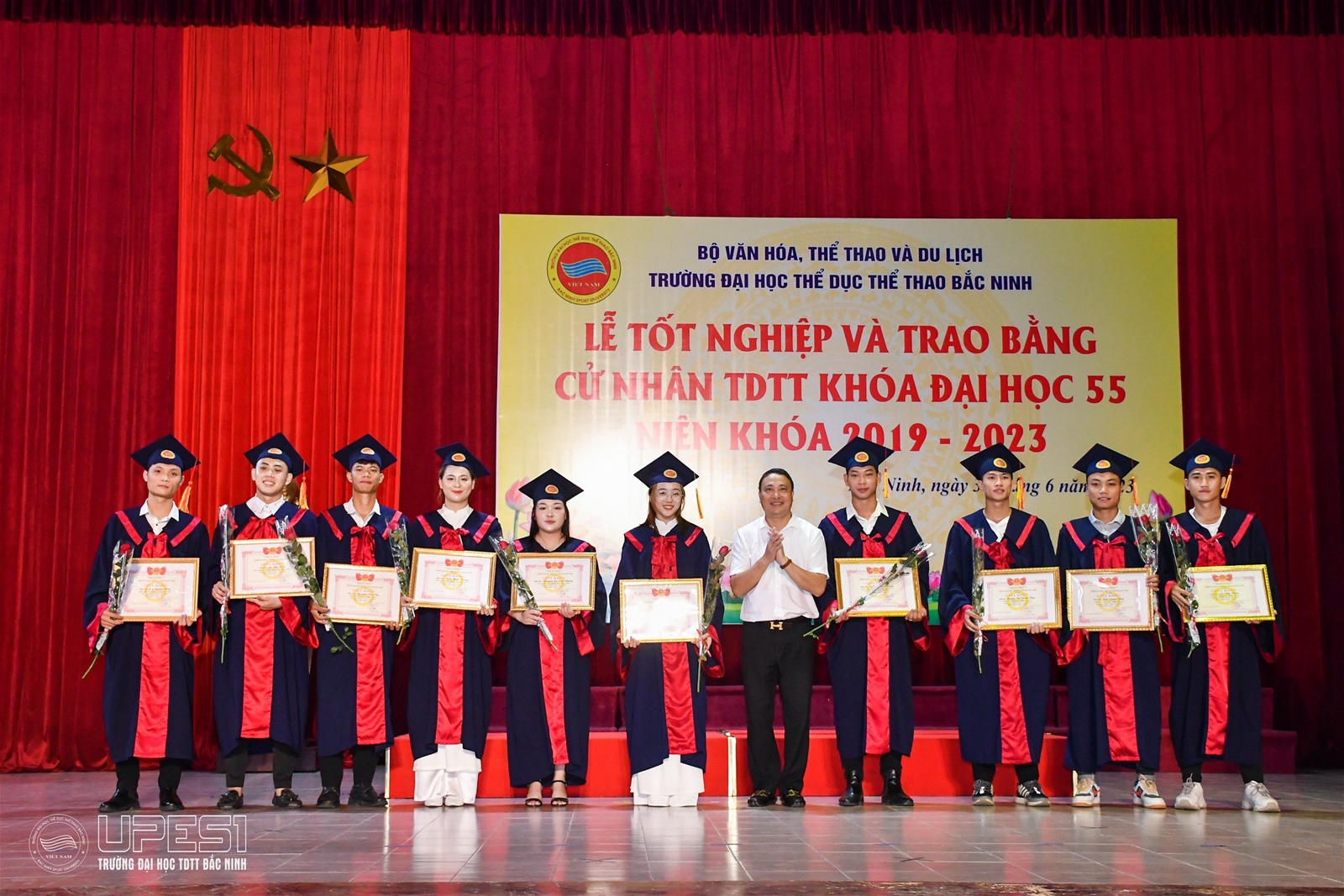 Trường Đại học TDTT Bắc Ninh - Lễ tốt nghiệp và trao bằng cử nhân TDTT năm 2023 - Ảnh 2.