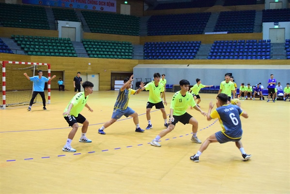 230 vận động viên tham dự Giải vô địch bóng ném trẻ toàn quốc tại Đà Nẵng - Ảnh 1.