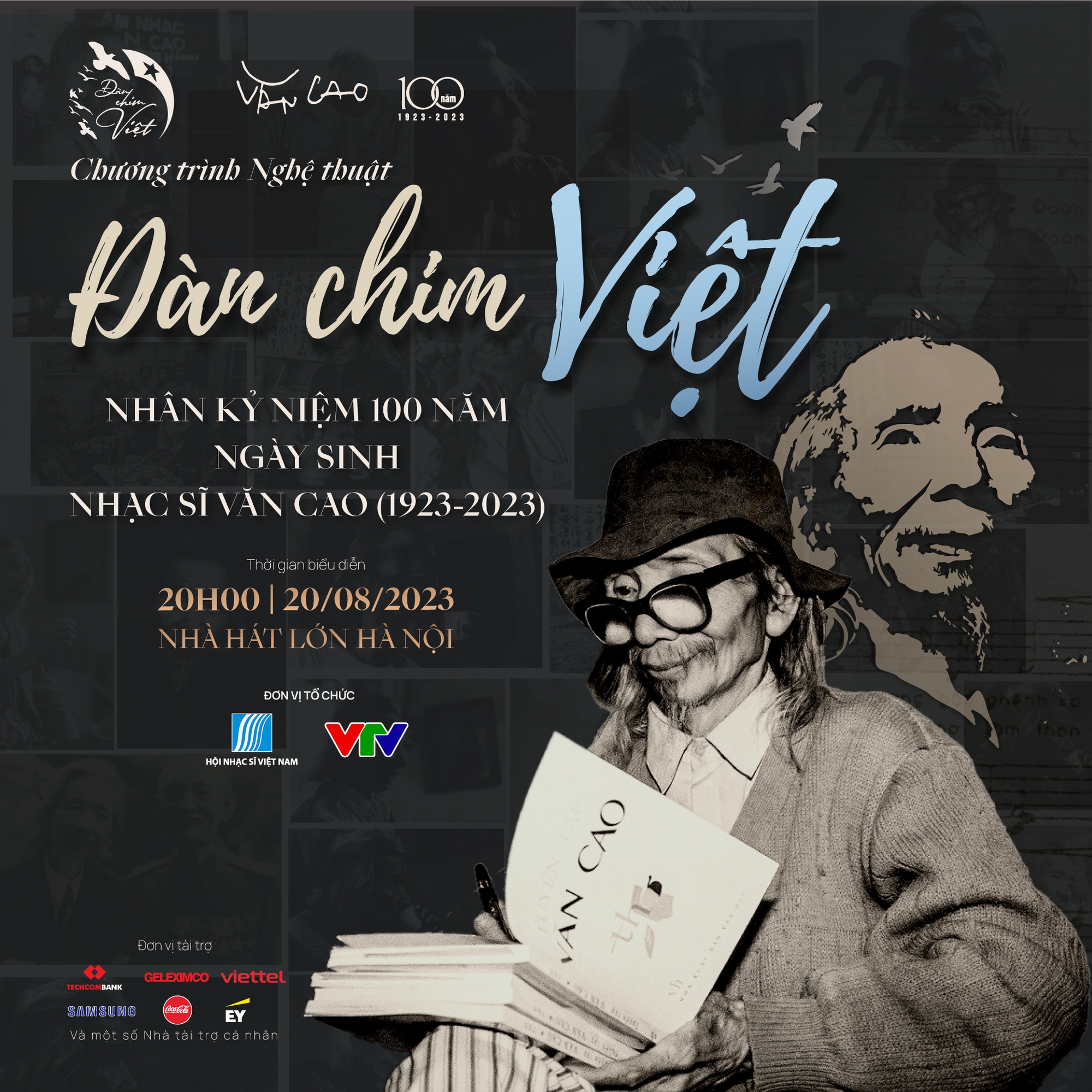 Tổ chức chương trình “Đàn chim Việt&quot; - Kỷ niệm 100 năm ngày sinh nhạc sĩ Văn Cao  - Ảnh 1.
