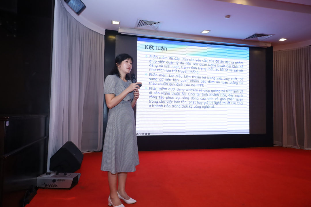 Khánh Hòa: Ứng dụng công nghệ thông tin để quản lý dữ liệu bài chòi - Ảnh 3.