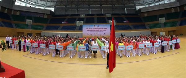 Đà Nẵng: Hơn 600 vận động viên tranh tài Thể dục dưỡng sinh toàn quốc - Ảnh 1.