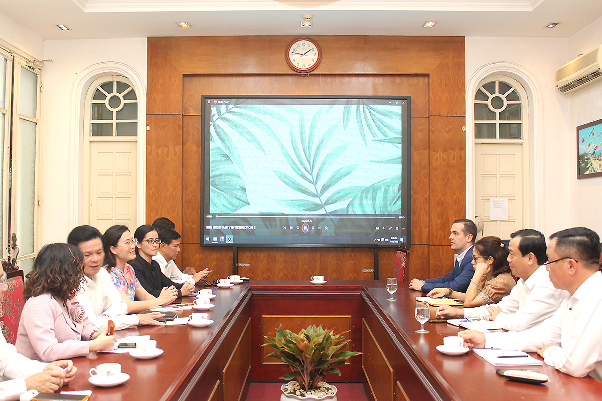 Tập đoàn BRG mong muốn sẽ có nhiều cơ hội hợp tác với ngành du lịch Việt Nam - Ảnh 1.