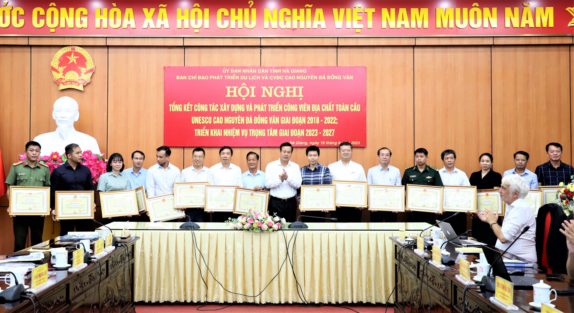 Hà Giang: Tổng kết công tác xây dựng và phát triển Công viên Địa chất toàn cầu Unesco Cao nguyên đá Đồng Văn giai đoạn 2018 – 2022 - Ảnh 7.