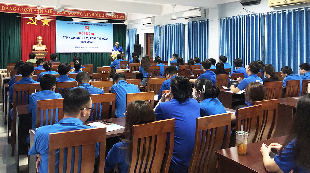 Đoàn Thanh niên Cục Du lịch Quốc gia Việt Nam tham dự tập huấn nghiệp vụ công tác Đoàn năm 2023 - Ảnh 2.
