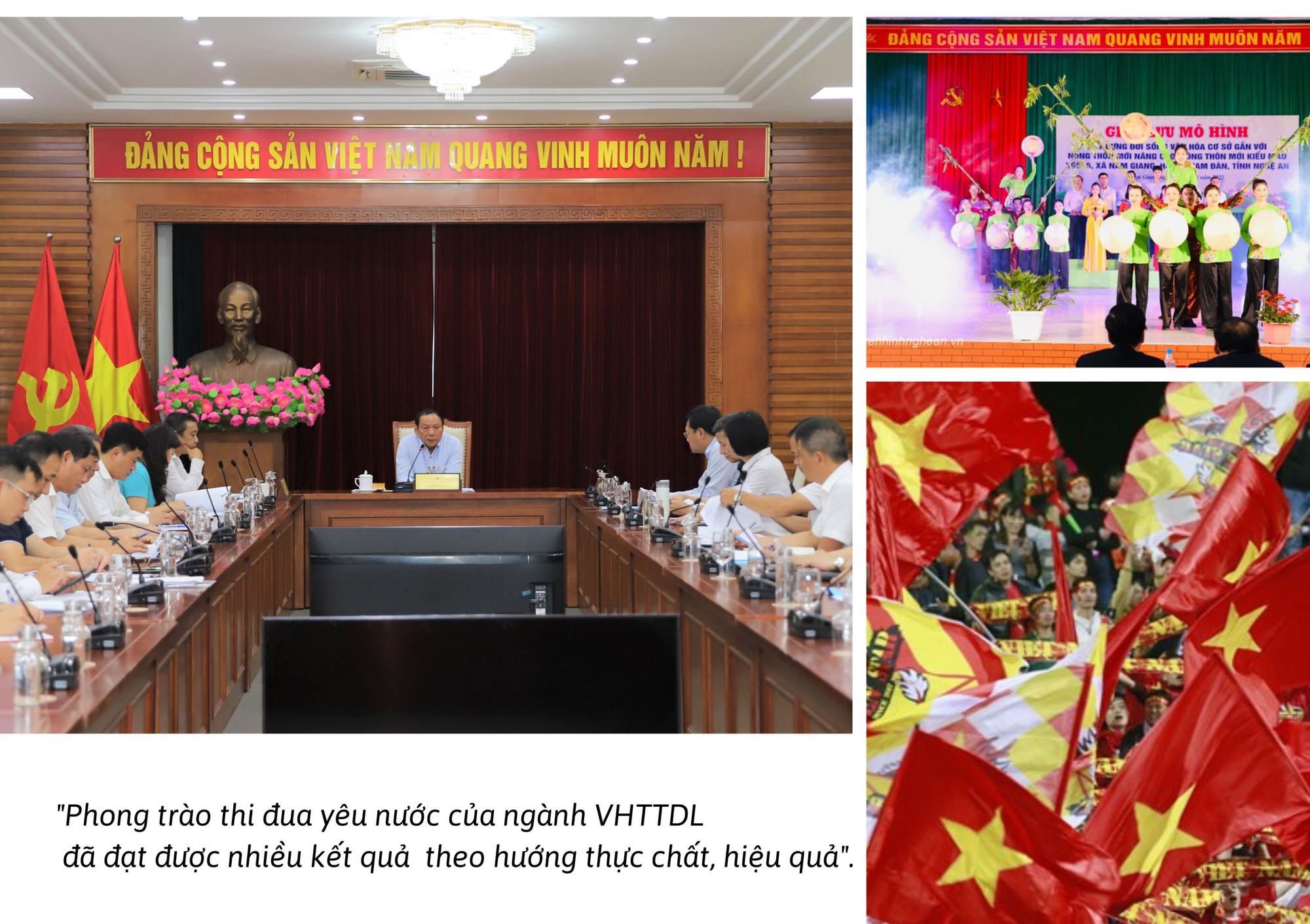 Bộ trưởng Nguyễn Văn Hùng: “Những kết quả đạt được sau nửa nhiệm kỳ cho toàn ngành Văn hóa thấy được mình đang đi đúng hướng” - Ảnh 4.