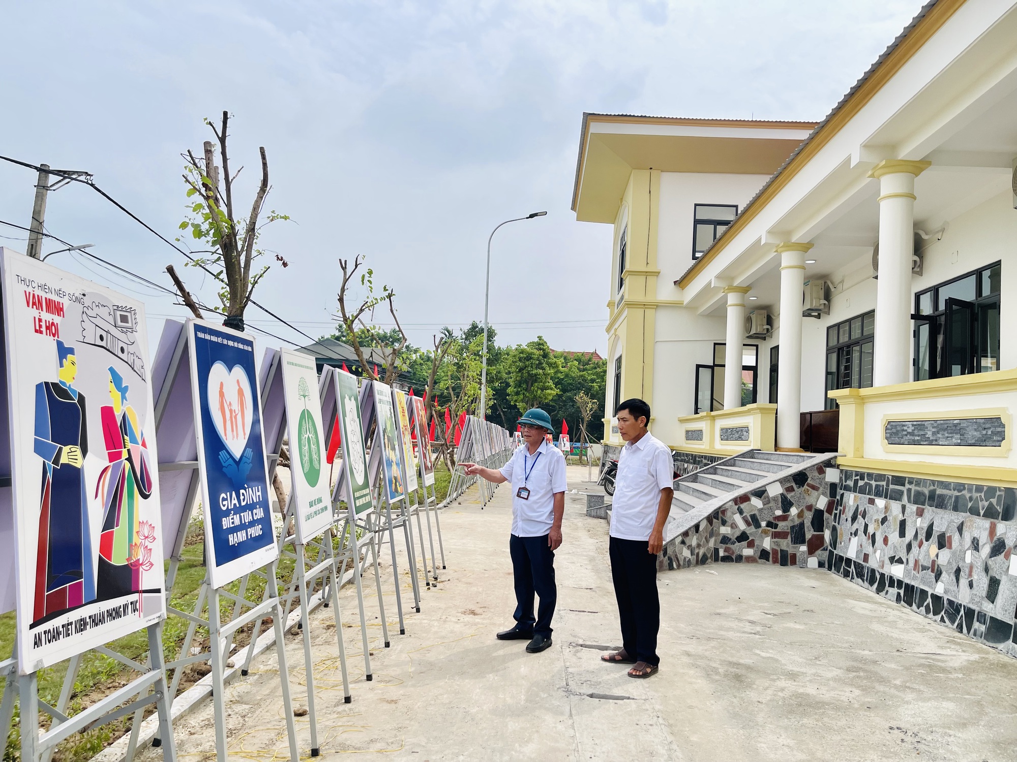 Vĩnh Phúc  khánh thành thiết chế văn hóa, thể thao Làng văn hóa kiểu mẫu thôn Thụ Ích, xã Liên Châu, huyện Yên Lạc - Ảnh 3.