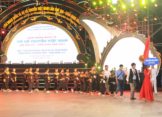 Khai mạc Liên hoan Quốc tế võ cổ truyền Việt Nam lần thứ 8 - Ảnh 4.