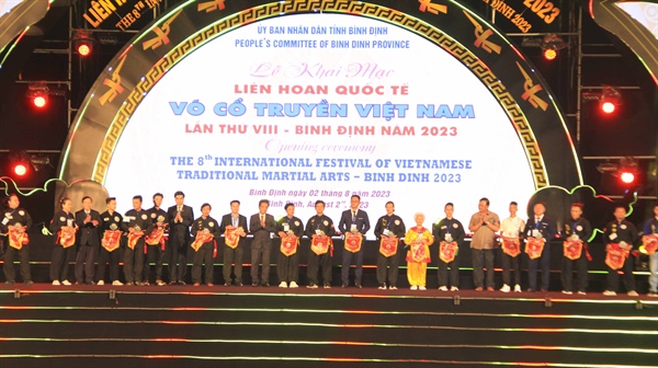 Khai mạc Liên hoan Quốc tế võ cổ truyền Việt Nam lần thứ 8 - Ảnh 2.
