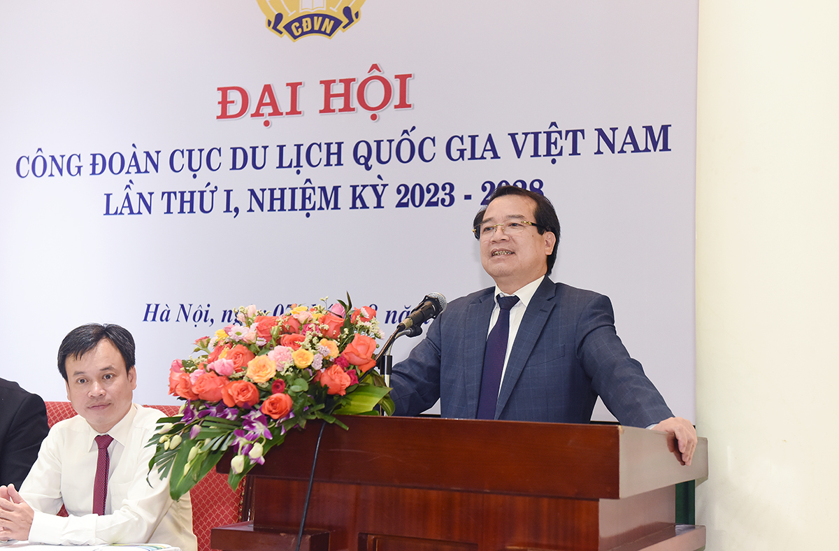 Cục Du lịch Quốc gia Việt Nam tổ chức Đại hội Công đoàn nhiệm kỳ 2023 - 2028 - Ảnh 3.