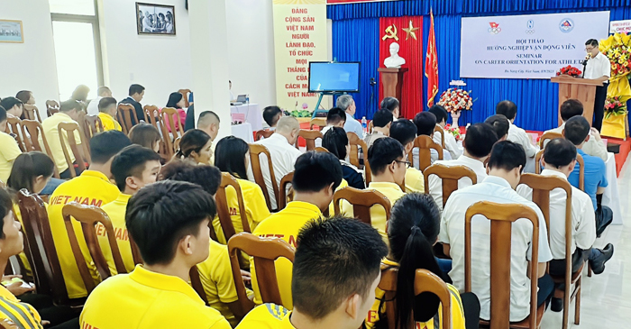 Ủy ban Olympic Việt Nam tổ chức Chương trình Hội thảo Hướng nghiệp cho Vận động viên tại thành phố Đà Nẵng - Ảnh 1.