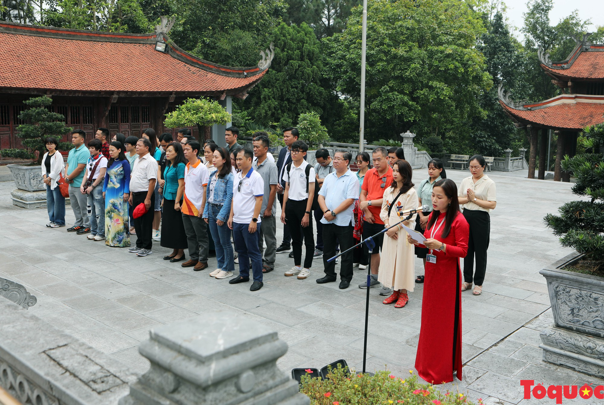 Đoàn khảo sát xây dựng, công bố sản phẩm du lịch Tây Bắc mở rộng năm 2023 tham quan tại tỉnh Phú Thọ - Ảnh 2.