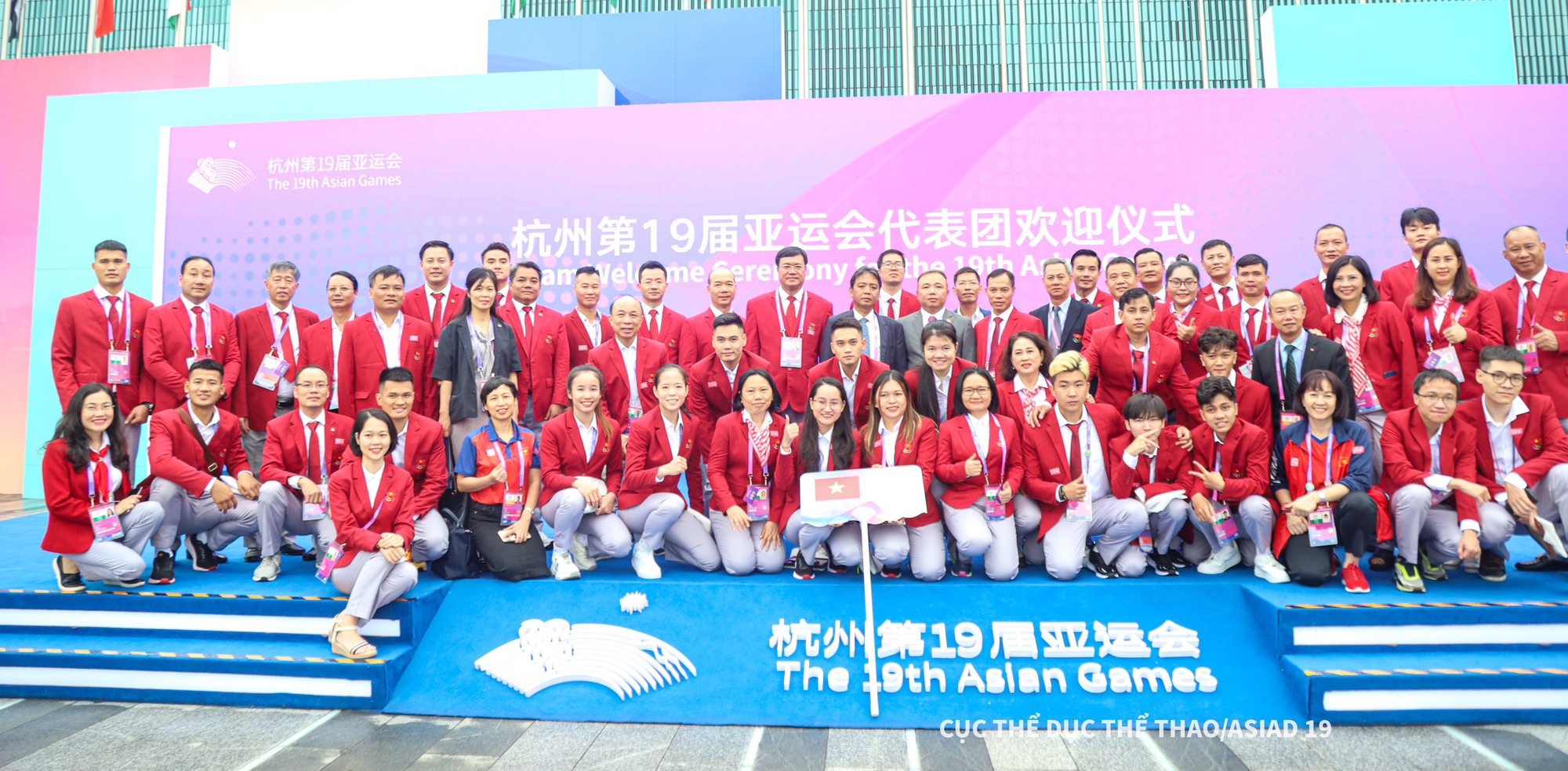 Lễ thượng cờ Đoàn Thể thao Việt Nam tại ASIAD 19 - Ảnh 2.