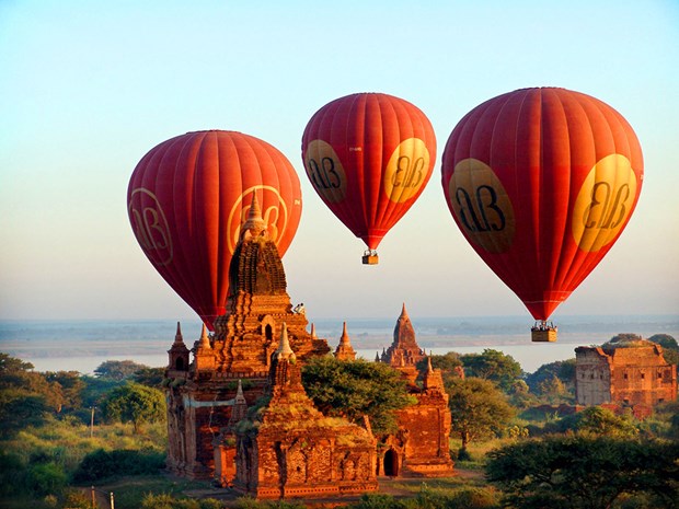 Myanmar nối lại Lễ hội Khinh khí cầu sau 3 năm tạm dừng vì COVID-19 - Ảnh 1.