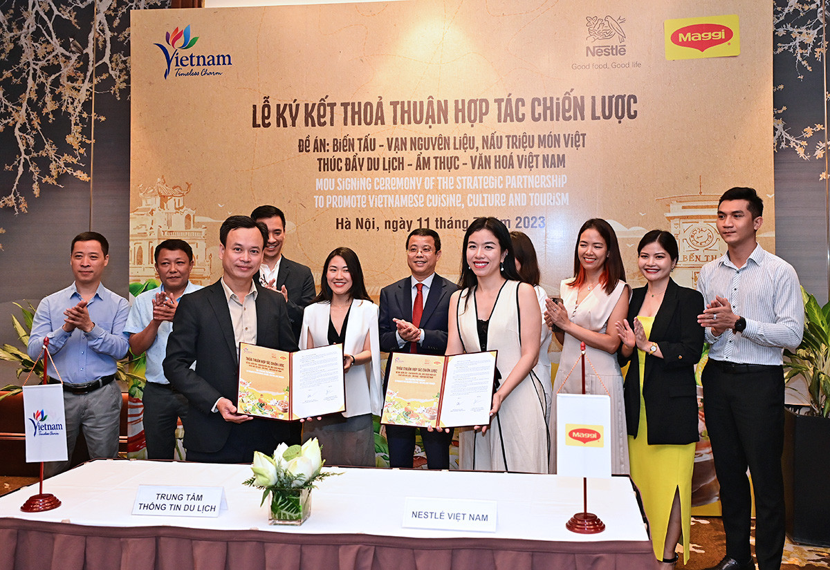 Trung tâm Thông tin du lịch (Cục DLQGVN) và Nestlé-MAGGI phát triển Bản đồ ẩm thực Việt tôn vinh giá trị văn hóa ẩm thực địa phương - Ảnh 2.