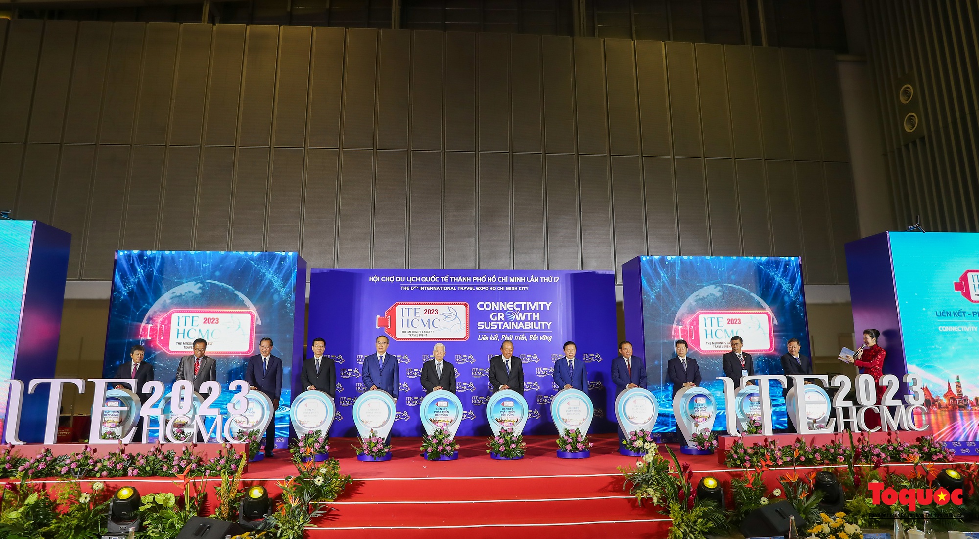 Khai mạc Hội chợ Du lịch Quốc tế Thành phố Hồ Chí Minh lần thứ 17 năm 2023 - Ảnh 1.