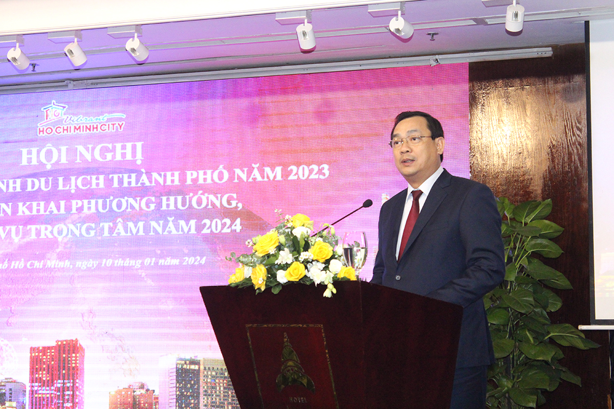 Cục trưởng Nguyễn Trùng Khánh: TP. Hồ Chí Minh cần phát huy vai trò đầu tàu, thúc đẩy sự phục hồi và tăng trưởng của Du lịch Việt Nam - Ảnh 1.