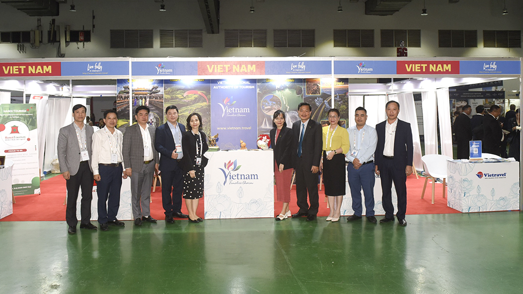 Quảng bá các giá trị nổi bật của thương hiệu du lịch Việt Nam tại Hội chợ TRAVEX 2024 - Ảnh 1.