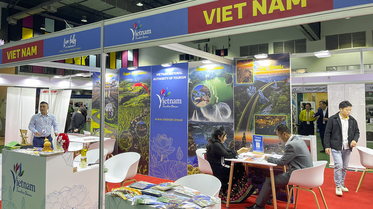 Quảng bá các giá trị nổi bật của thương hiệu du lịch Việt Nam tại Hội chợ TRAVEX 2024 - Ảnh 5.