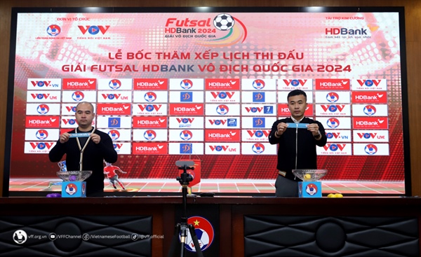 Tám đội bóng tham dự Giải Futsal VĐQG 2024 - Ảnh 1.