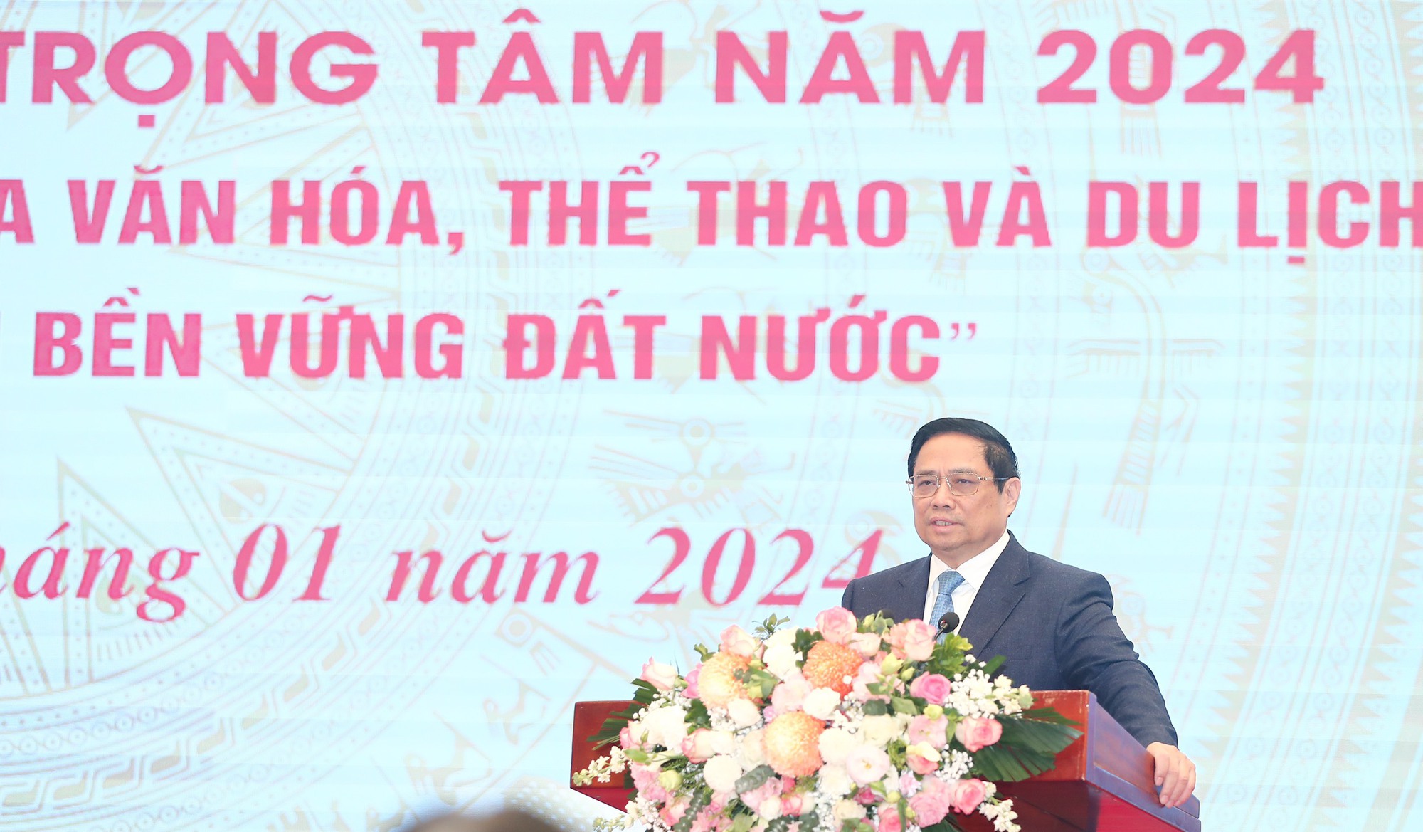 Thủ tướng Phạm Minh Chính: Ngành TDTT cần tiếp tục thực hiện chiến lược đầu tư trọng điểm, chọn bước đi phù hợp với tình hình kinh tế - Ảnh 1.