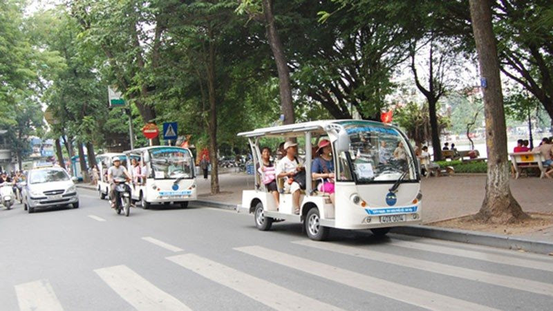 Hà Nội triển khai tuyến xe điện Hoàn Kiếm - Hoàng thành Thăng Long dịp Tết Nguyên đán - Ảnh 2.