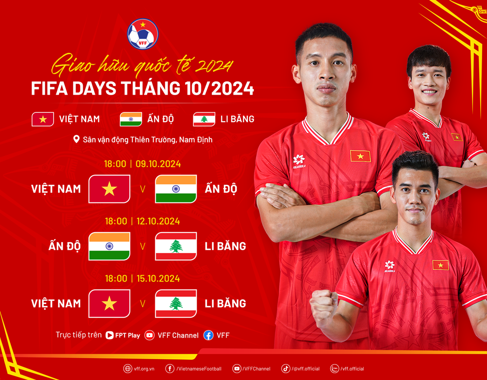 Đội tuyển Việt Nam tập trung 27 cầu thủ trong dịp FIFA Days tháng 10.2024 - Ảnh 3.