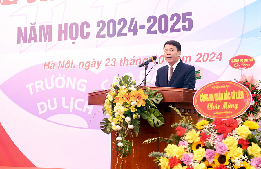 Trường Cao đẳng Du lịch Hà Nội khai giảng năm học mới - Ảnh 3.