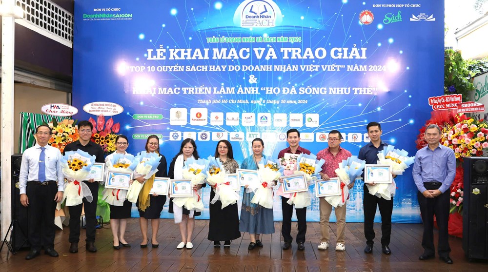 TP.HCM: Khai mạc Tuần lễ Doanh nhân và Sách năm 2024 - Ảnh 2.