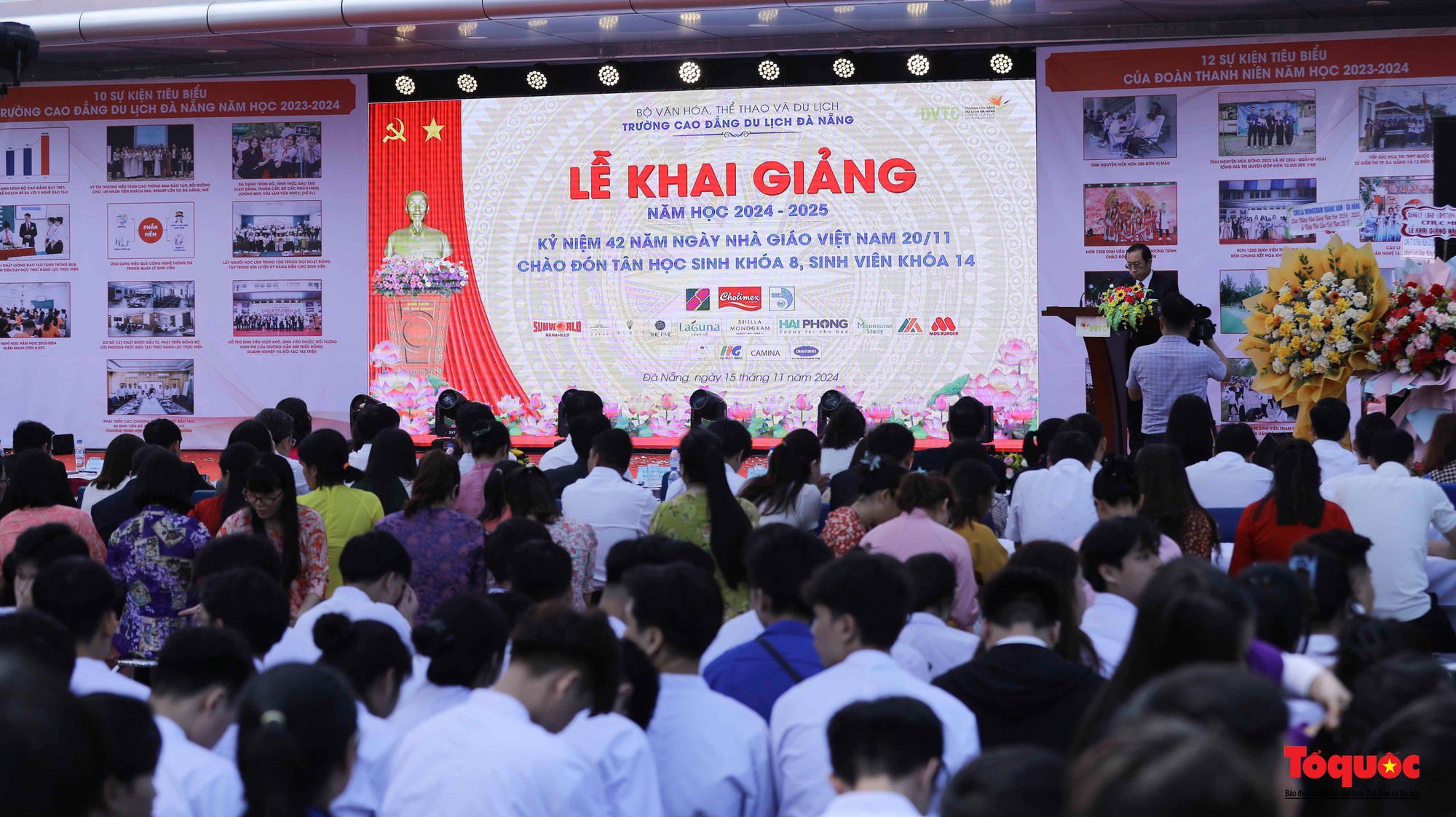 Trường Cao đẳng Du lịch Đà Nẵng khai giảng năm học 2024-2025 - Ảnh 1.