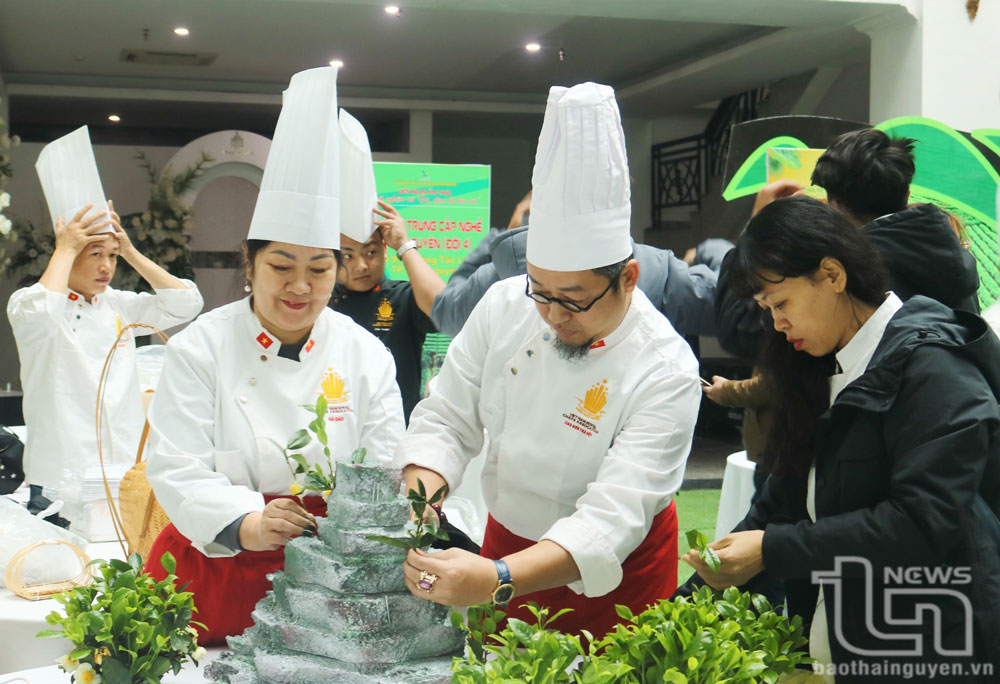 Thái Nguyên: Liên hoan ẩm thực Trải nghiệm xứ Trà, đậm đà bản sắc - Ảnh 1.