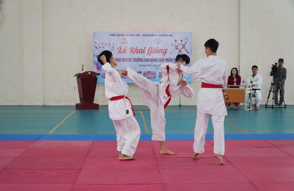 Quảng Bình: Lan toả phong trào tập luyện võ Karate trong trường học - Ảnh 4.