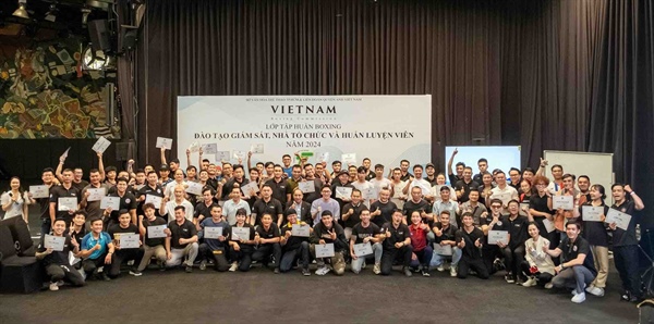 Liên đoàn quyền Anh Việt Nam tổ chức lớp tập huấn giám sát và HLV chuyên nghiệp - Ảnh 3.
