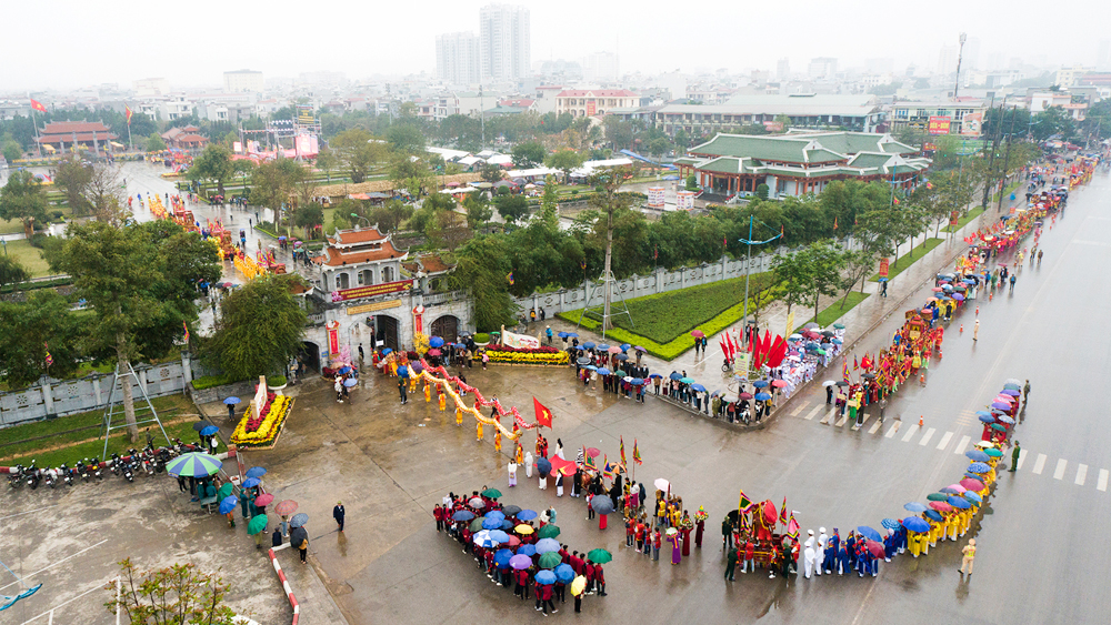 Bắc Giang: Giữ bản sắc văn hóa hội xuân - Ảnh 1.