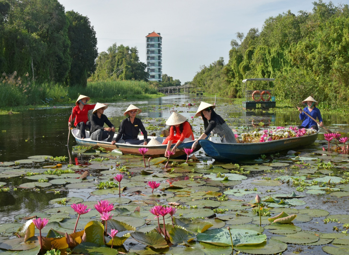 Khai thác tiềm năng di sản văn hóa và di sản thiên nhiên là yêu cầu tất yếu để phát triển du lịch xanh tỉnh Long An hiện tại và tương lai - Ảnh 1.