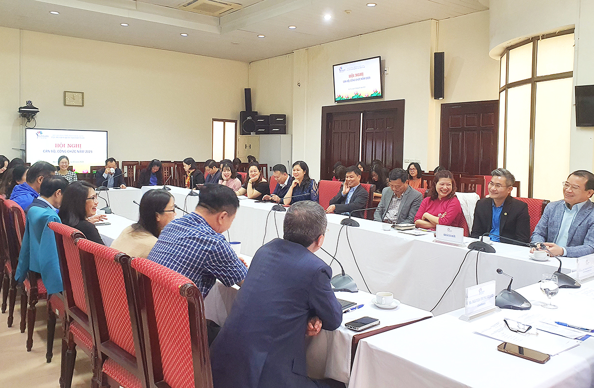 Cục Du lịch Quốc gia Việt Nam tổ chức Hội nghị cán bộ, công chức năm 2023 - Ảnh 3.