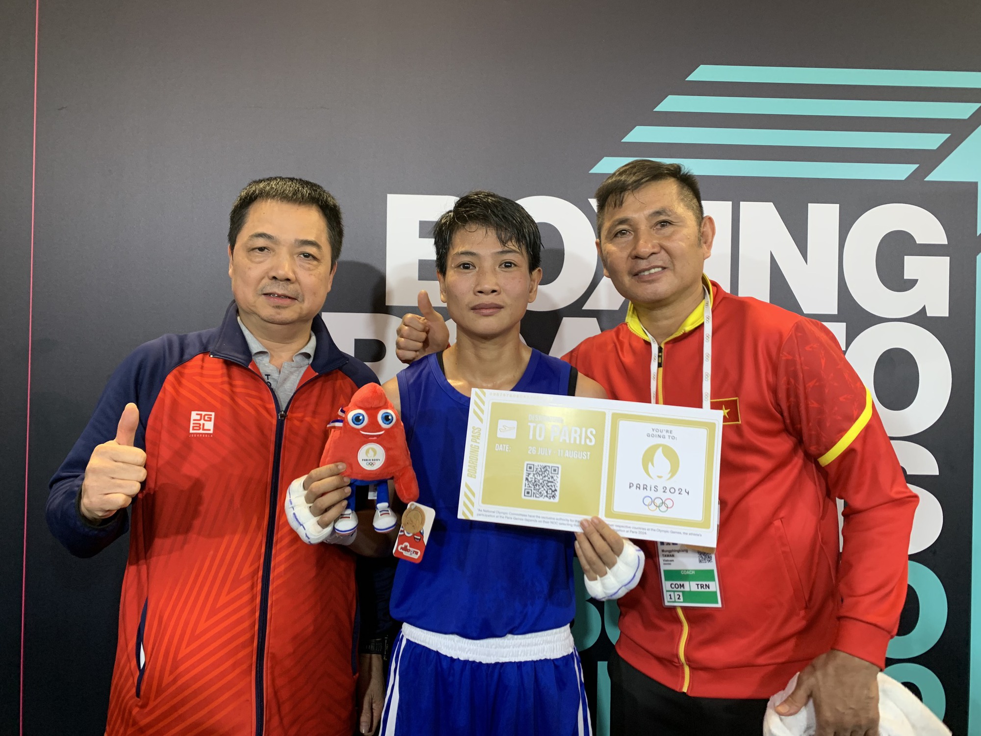Boxing mang về tấm vé dự Olympic thứ 5 cho Thể thao Việt Nam - Ảnh 1.