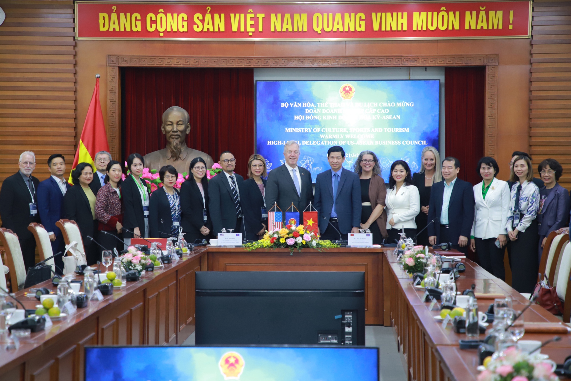 Thứ trưởng Hồ An Phong tiếp Đoàn Doanh nghiệp Cấp cao Hội đồng Kinh doanh Hoa Kỳ-ASEAN - Ảnh 4.