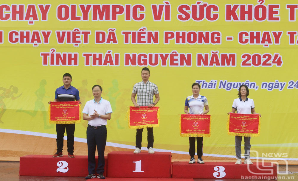 Thái Nguyên: Phát động Ngày chạy Olympic vì sức khỏe toàn dân  - Ảnh 1.