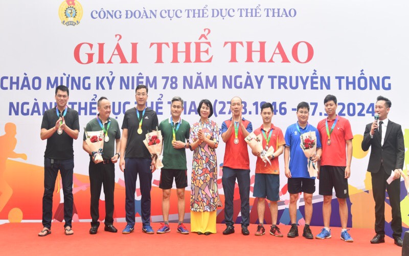 Công đoàn Cục TDTT tổ chức giải thể thao chào mừng 78 năm ngày Thể thao Việt Nam - Ảnh 5.
