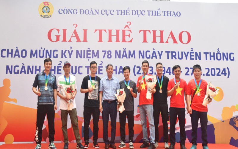 Công đoàn Cục TDTT tổ chức giải thể thao chào mừng 78 năm ngày Thể thao Việt Nam - Ảnh 6.