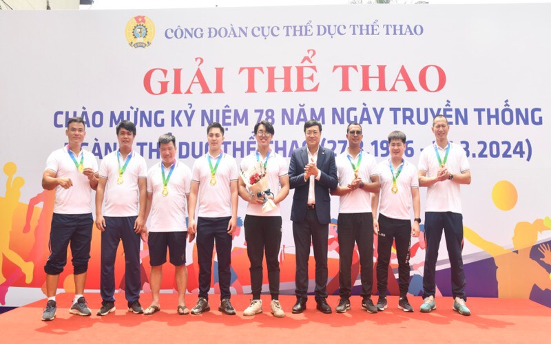 Công đoàn Cục TDTT tổ chức giải thể thao chào mừng 78 năm ngày Thể thao Việt Nam - Ảnh 4.
