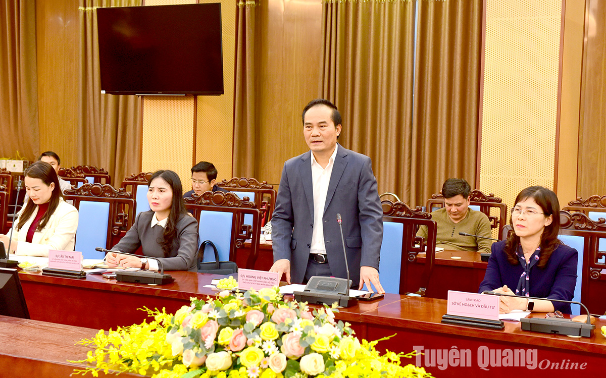 Tăng cường hợp tác thúc đẩy phát triển kinh tế, du lịch trên địa bàn tỉnh Tuyên Quang - Ảnh 1.