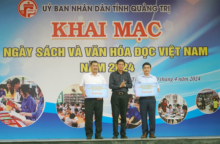 Khai mạc Ngày Sách và Văn hóa đọc năm 2024 tại Quảng Trị - Ảnh 2.