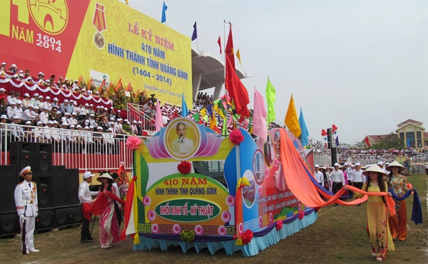 Nhiều hoạt động văn hoá, thể thao kỷ niệm 420 năm hình thành tỉnh Quảng Bình - Ảnh 1.
