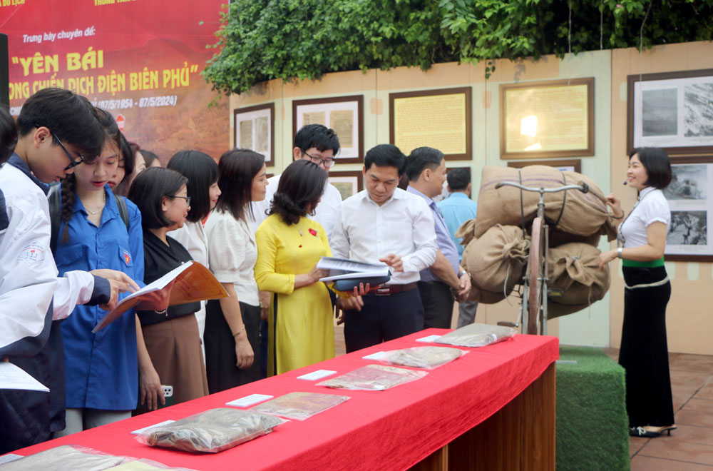 Yên Bái trưng bày chuyên đề “Yên Bái - Dấu son trong chiến dịch Điện Biên Phủ” - Ảnh 1.