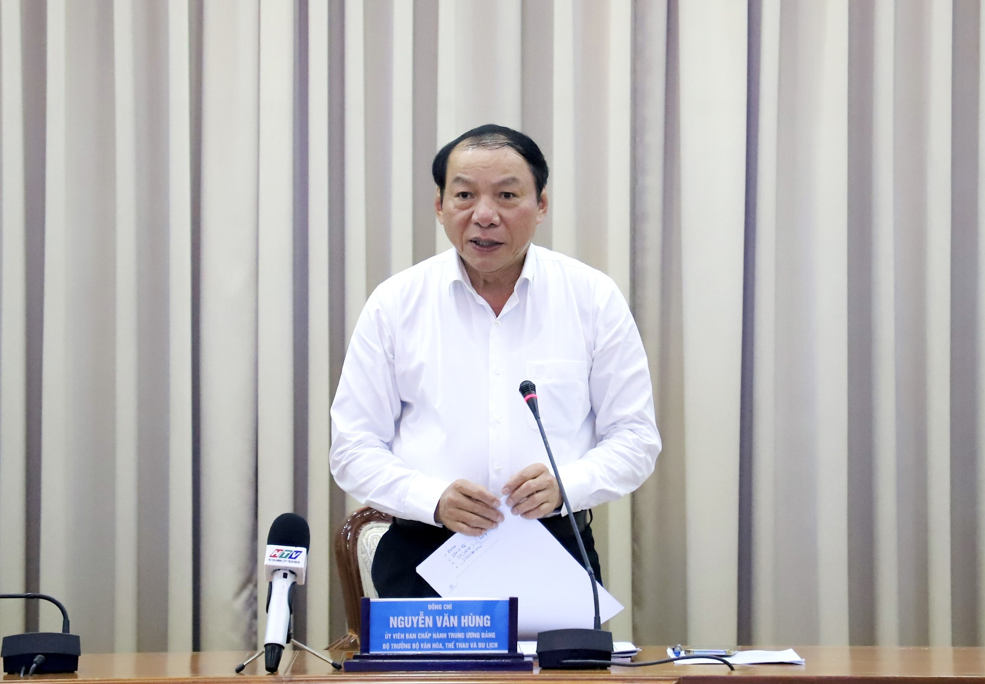 Bộ trưởng Nguyễn Văn Hùng: TP.HCM cần nghiên cứu xây dựng đề án Thành phố sáng tạo về Điện ảnh - Ảnh 7.